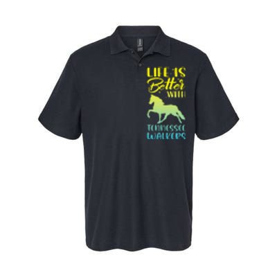 Horse Riding Life Is Better With Tennessee Walkers Softstyle Adult Sport Polo