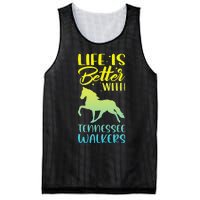 Horse Riding Life Is Better With Tennessee Walkers Mesh Reversible Basketball Jersey Tank