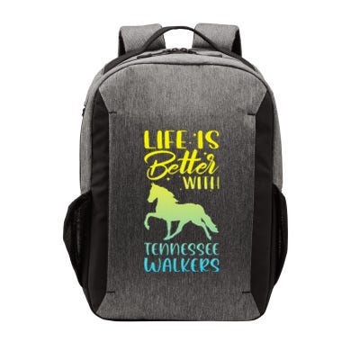 Horse Riding Life Is Better With Tennessee Walkers Vector Backpack