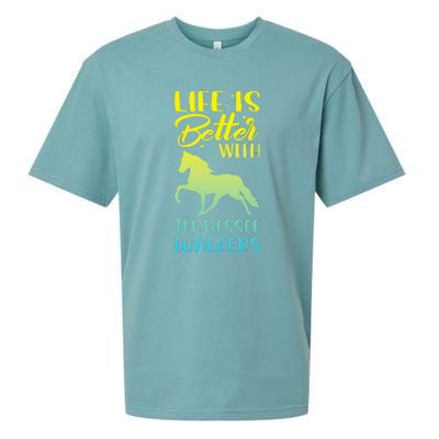 Horse Riding Life Is Better With Tennessee Walkers Sueded Cloud Jersey T-Shirt