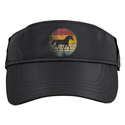 Horse Riding Love Equestrian Vintage animal lovers Adult Drive Performance Visor