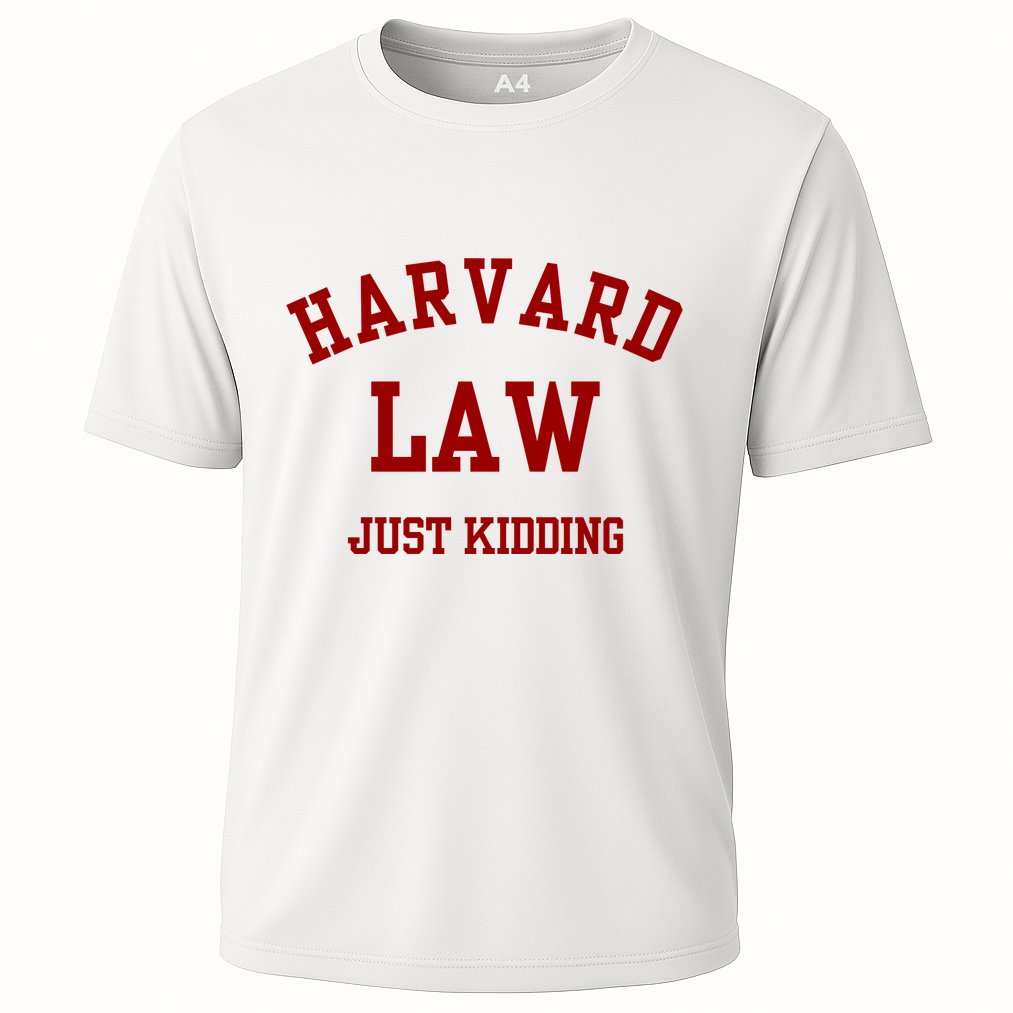 Harva Rd Law Just Kidding Cooling Performance Crew T-Shirt