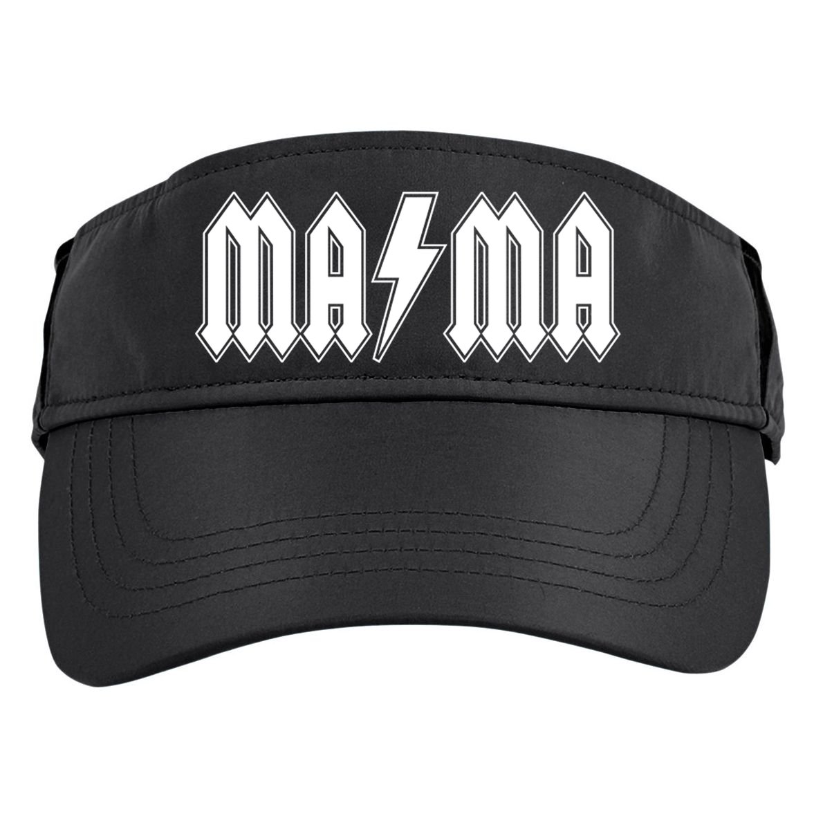 Hard Rock Mama Lightning Bolt Adult Drive Performance Visor