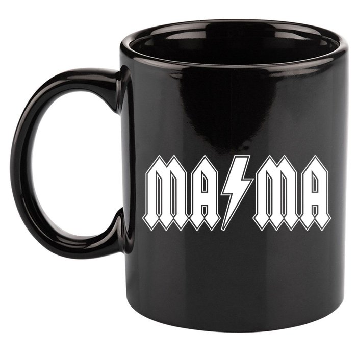 Hard Rock Mama Lightning Bolt 11oz C Handle Ceramic Mug