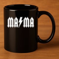 Hard Rock Mama Lightning Bolt 11oz C Handle Ceramic Mug