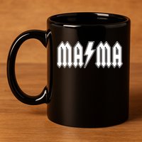 Hard Rock Mama Lightning Bolt 11oz C Handle Ceramic Mug