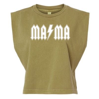 Hard Rock Mama Lightning Bolt Garment-Dyed Women's Muscle Tee