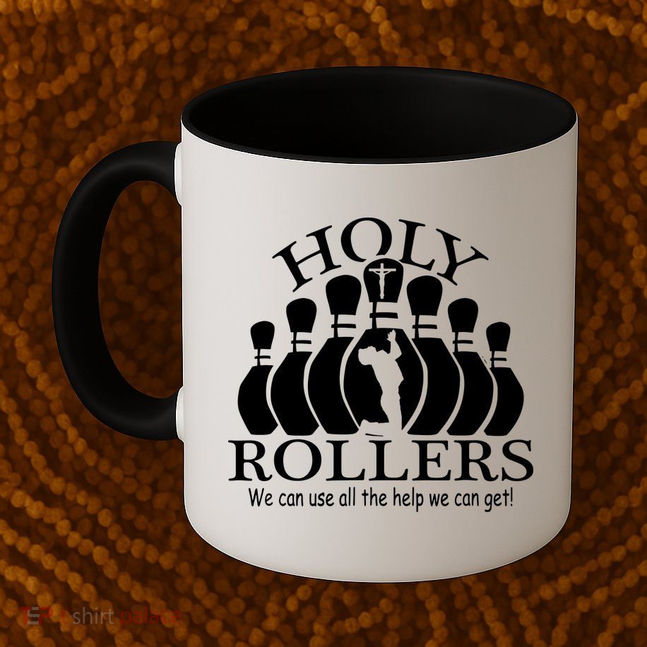 Holy Rollers Matching Bowling Team Mug