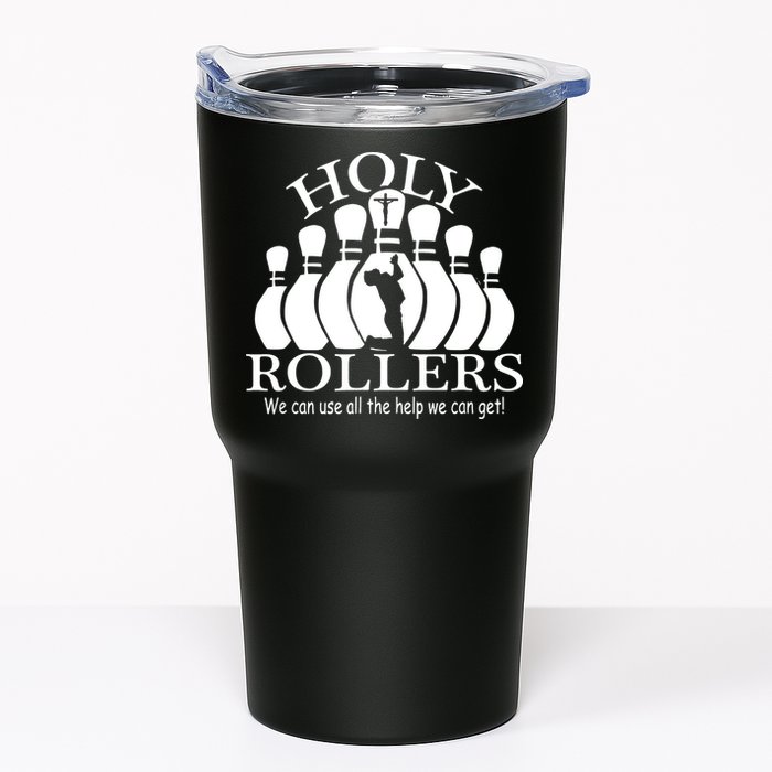Holy Rollers Matching Bowling Team Tumbler