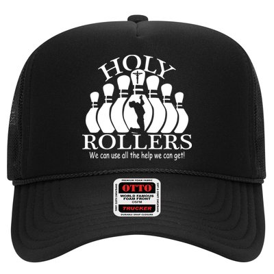 Holy Rollers Matching Bowling Team Trucker Hat