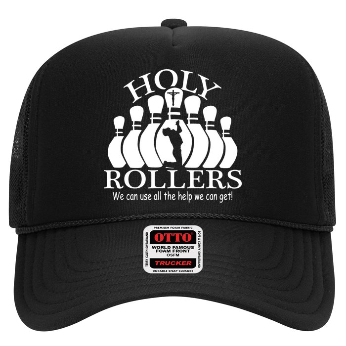 Holy Rollers Matching Bowling Team Trucker Hat