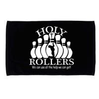 Holy Rollers Matching Bowling Team Microfiber Hand Towel