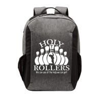 Holy Rollers Matching Bowling Team Vector Backpack