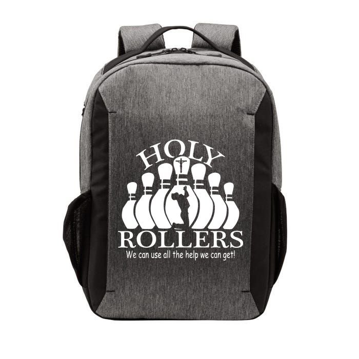 Holy Rollers Matching Bowling Team Vector Backpack