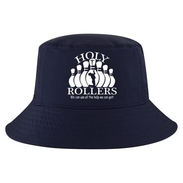 Holy Rollers Matching Bowling Team Cool Comfort Performance Bucket Hat