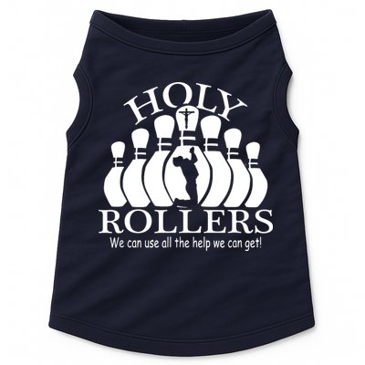 Holy Rollers Matching Bowling Team Doggie Tank