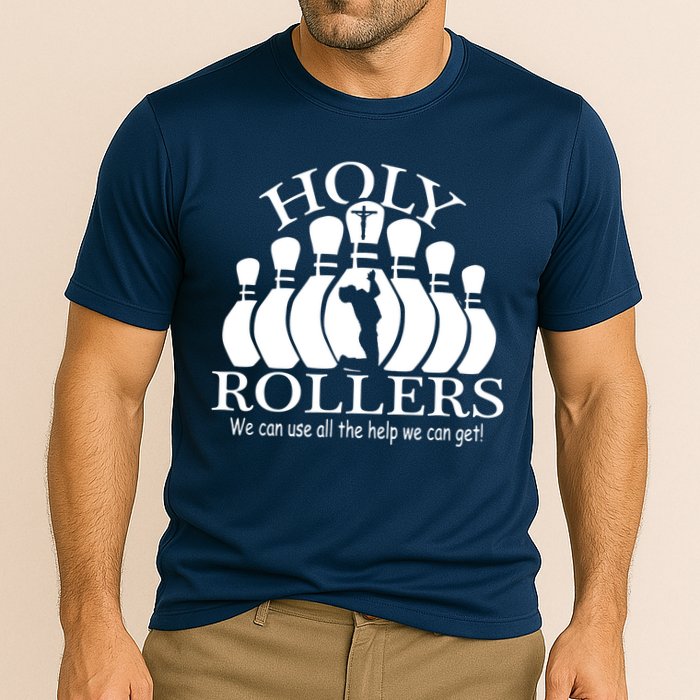 Holy Rollers Matching Bowling Team Performance Shirt