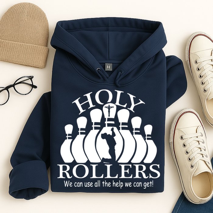 Holy Rollers Matching Bowling Team Hoodie