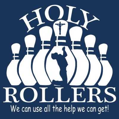 Holy Rollers Matching Bowling Team T-Shirt