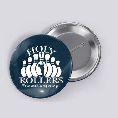 Holy Rollers Matching Bowling Team Button