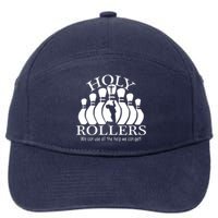 Holy Rollers Matching Bowling Team 7-Panel Snapback Hat