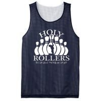 Holy Rollers Matching Bowling Team Mesh Reversible Basketball Jersey Tank