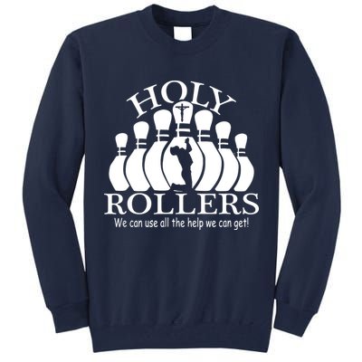 Holy Rollers Matching Bowling Team Tall Sweatshirt