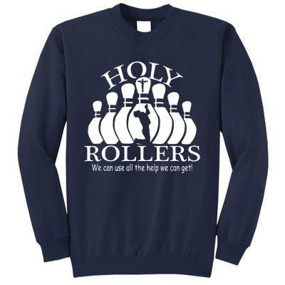 Holy Rollers Matching Bowling Team Tall Sweatshirt