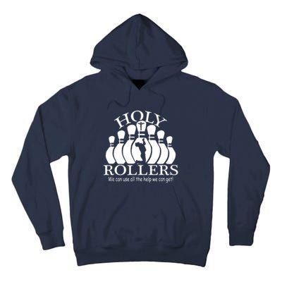 Holy Rollers Matching Bowling Team Tall Hoodie