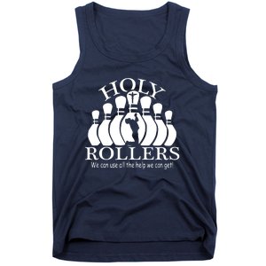 Holy Rollers Matching Bowling Team Tank Top