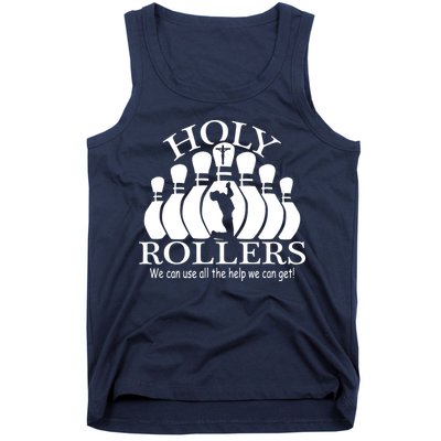 Holy Rollers Matching Bowling Team Tank Top