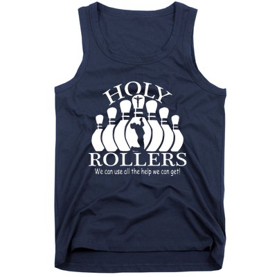 Holy Rollers Matching Bowling Team Tank Top