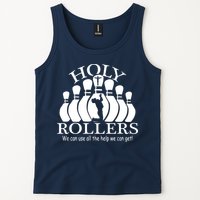 Holy Rollers Matching Bowling Team Tank Top