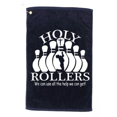 Holy Rollers Matching Bowling Team Golf Towel
