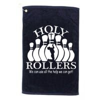 Holy Rollers Matching Bowling Team Golf Towel