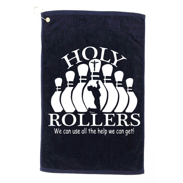 Holy Rollers Matching Bowling Team Golf Towel