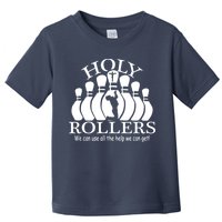 Holy Rollers Matching Bowling Team Toddler T-Shirt