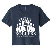 Holy Rollers Matching Bowling Team Crop Top