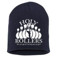 Holy Rollers Matching Bowling Team Short Acrylic Beanie