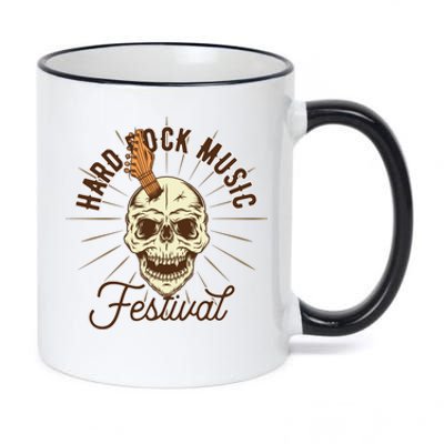 Hard Rock Music Festival 11oz Black Color Changing Mug