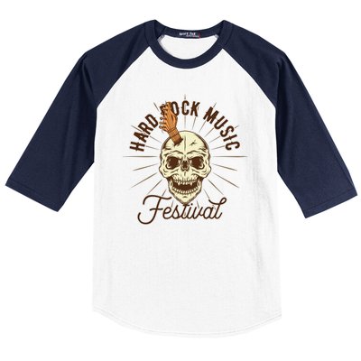 Hard Rock Music Festival Baseball Sleeve Shirt