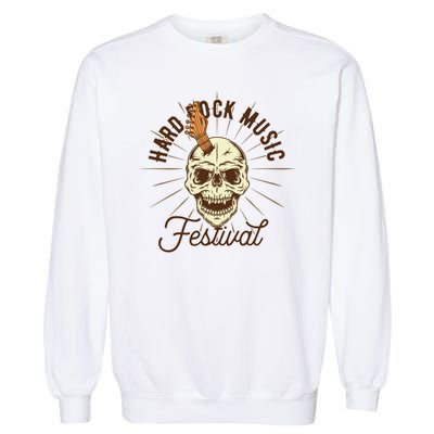 Hard Rock Music Festival Garment-Dyed Sweatshirt