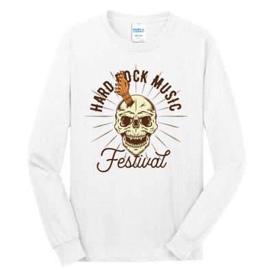 Hard Rock Music Festival Tall Long Sleeve T-Shirt