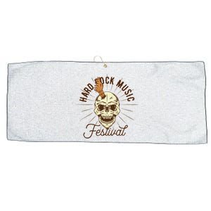 Hard Rock Music Festival Large Microfiber Waffle Golf Towel