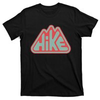 Hike! Retro Minimalist Mountain Hiking T-Shirt