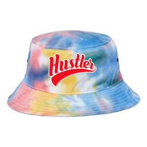 Hustler Red Money Lover Hustling Entrepreneur Hustle Tie Dye Newport Bucket Hat