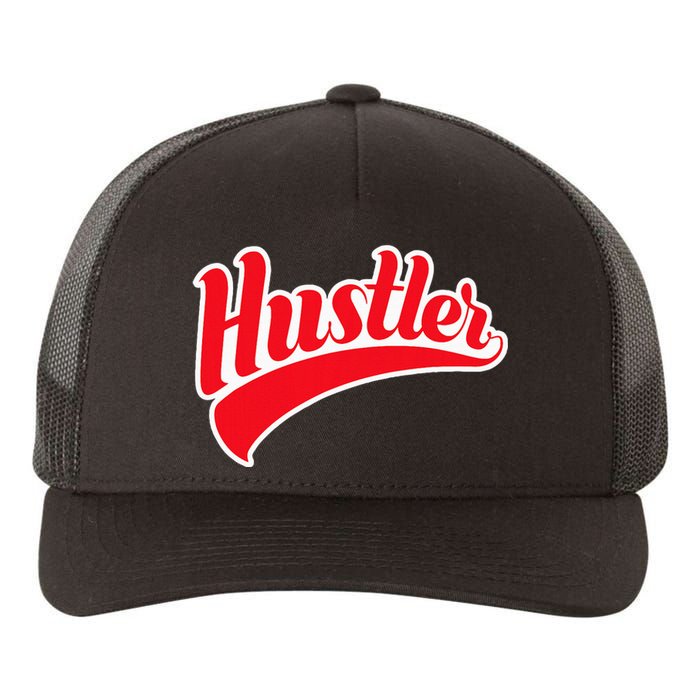 Hustler Red Money Lover Hustling Entrepreneur Hustle Yupoong Adult 5-Panel Trucker Hat