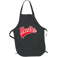 Hustler Red Money Lover Hustling Entrepreneur Hustle Full-Length Apron With Pockets