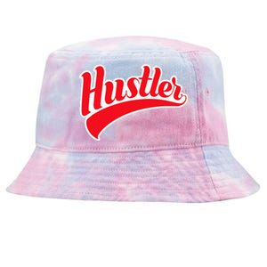 Hustler Red Money Lover Hustling Entrepreneur Hustle Tie-Dyed Bucket Hat