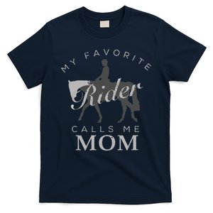 Horse Riding Mom And Son Daughter T-Shirt